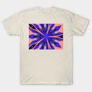 Purple Flower Art T-Shirt